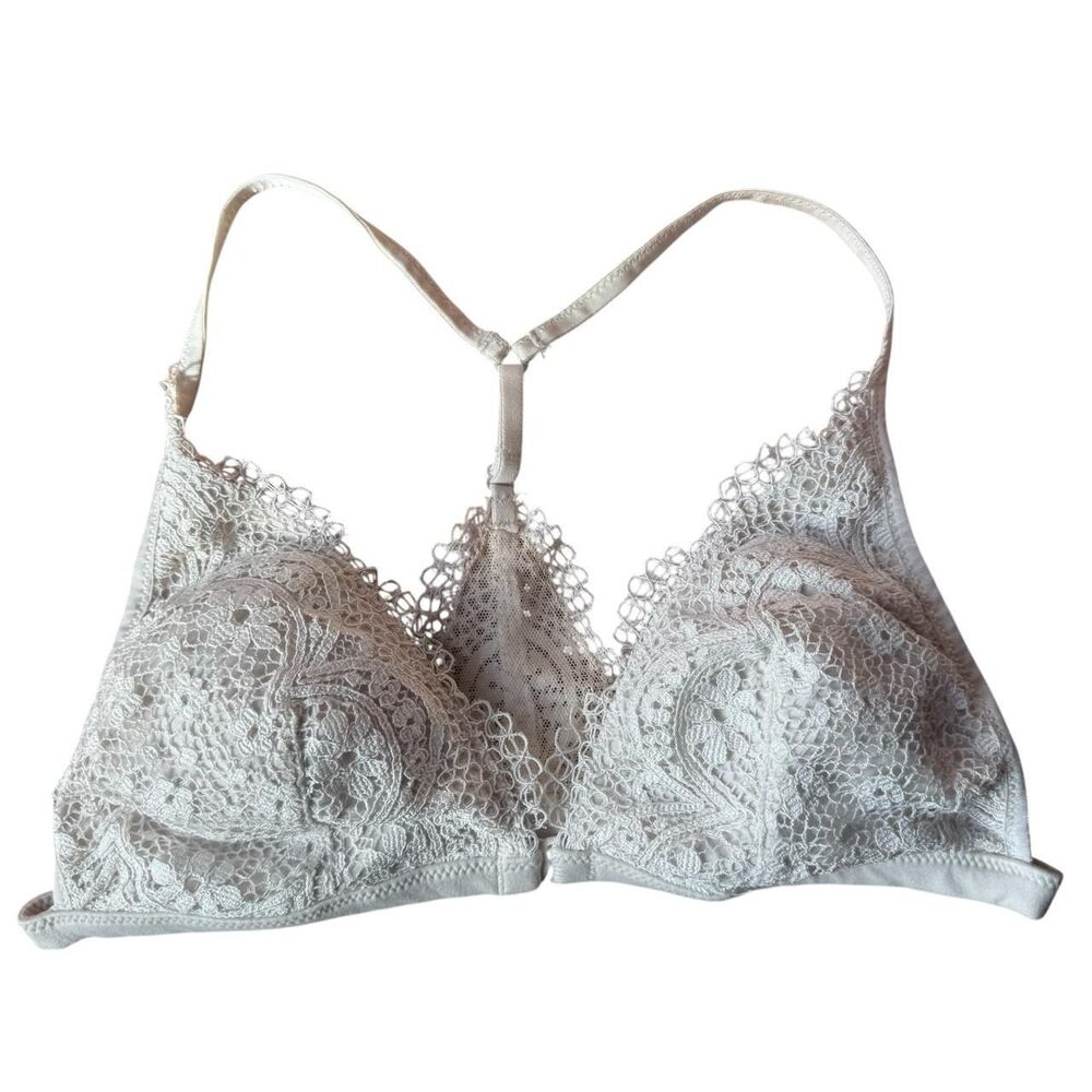 Victoria-s-secret Women's White and Cream Bra
